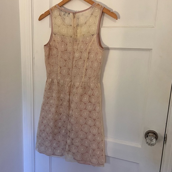 Light pink lace overlay dress from Modcloth, women’s size small - Picture 2 of 5